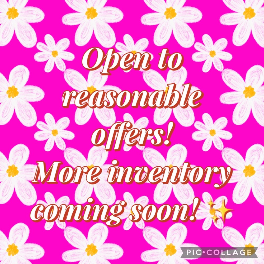 Closet Clear Out Sale!